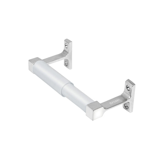 Portarrollo sin cubierta, metálico, cromo, BASIC 49612