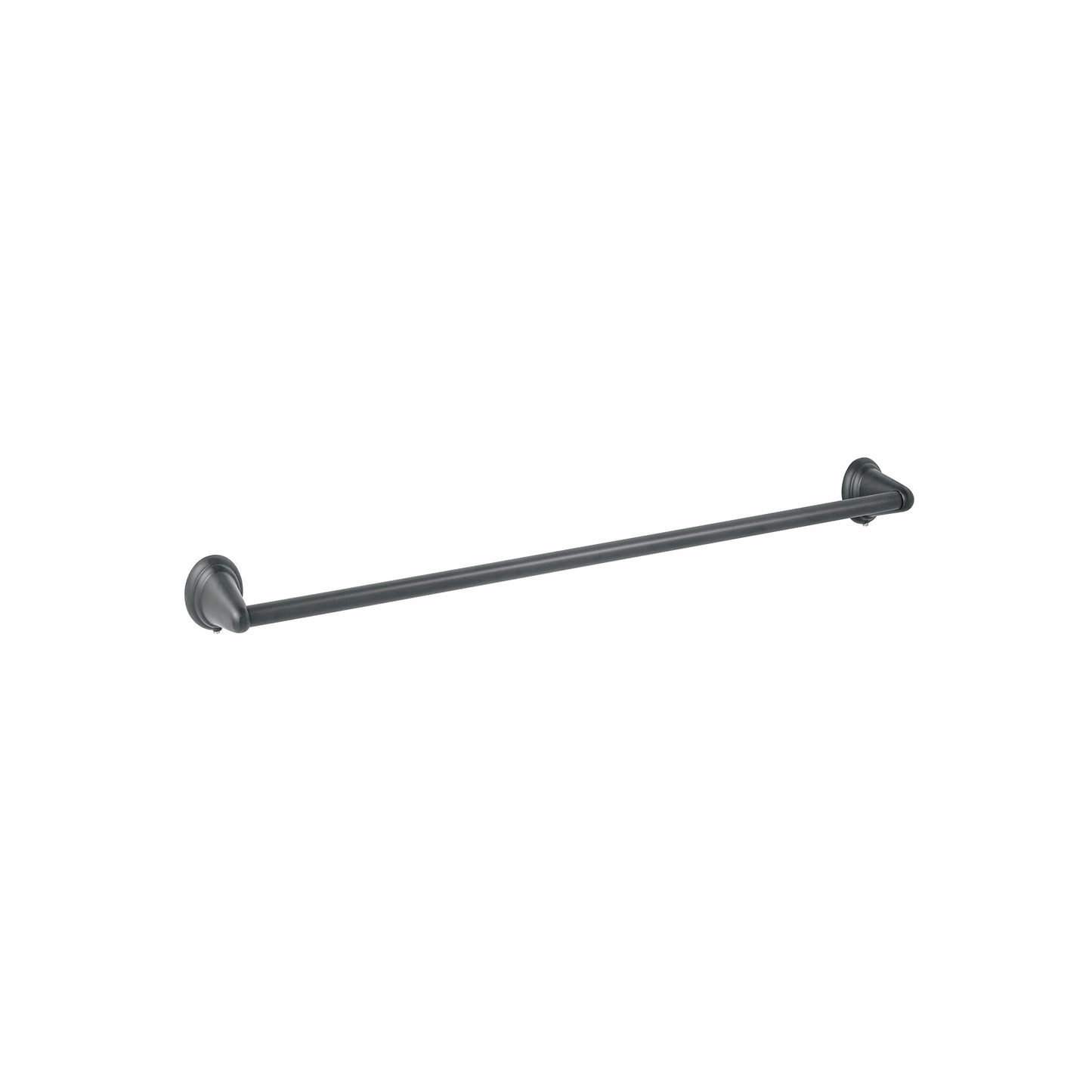 Toallero de barra metálico acabado negro, Foset Aqua 45995