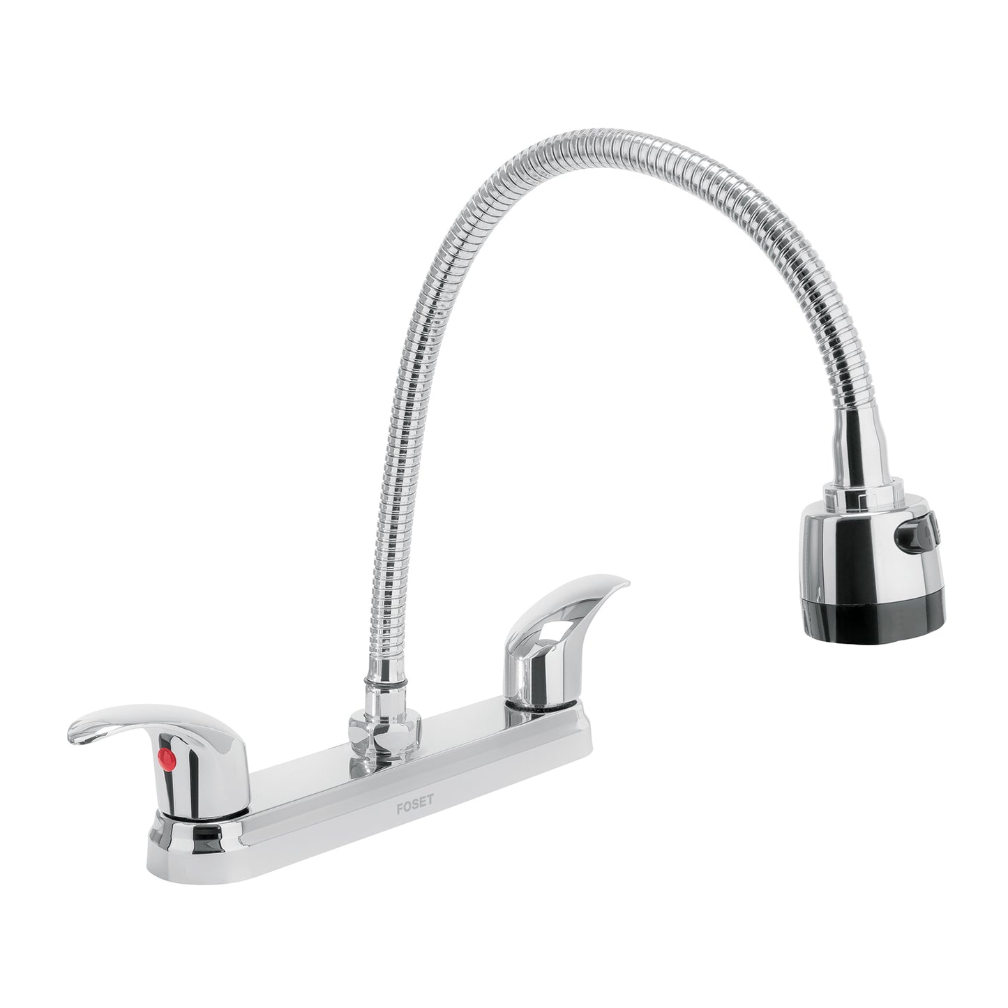 Mezcladora fregadero 8" cromo, cuello flexible, palanca,AQUA Ir a página del catálogo 49820