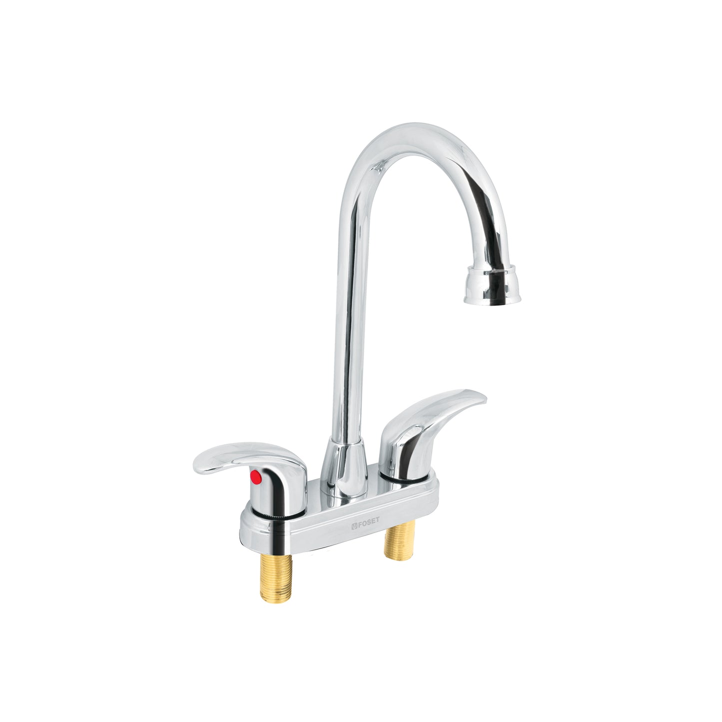 Mezcladora lavabo 4" cromo, tipo bar, palanca, AQUA 49691