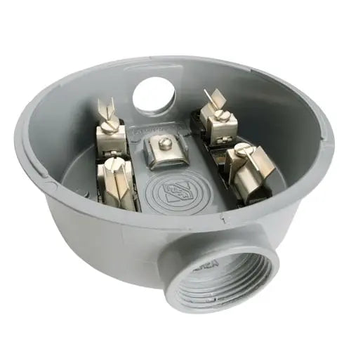 Base para watthorímetro monofásica, 4 terminales de fierro 600 V~ IUSA