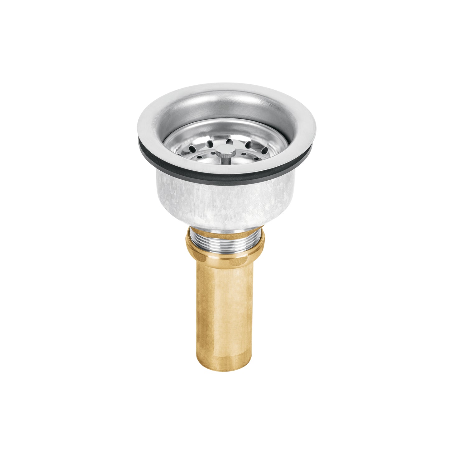 Contracanasta 3-1/2" inox, instalafácil, cpo profundo, Foset