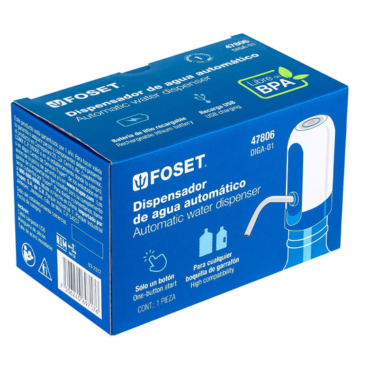 Dispensador eléctrico de agua para garrafón, Foset 47806