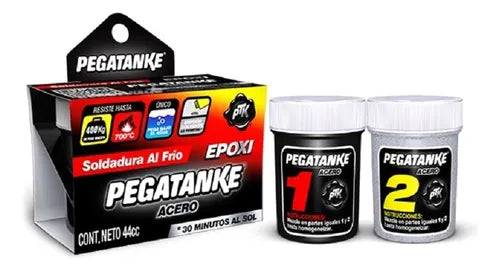 Pegamento Pegatanke Acero Soldadura Epoxica En Frio 34 Ml