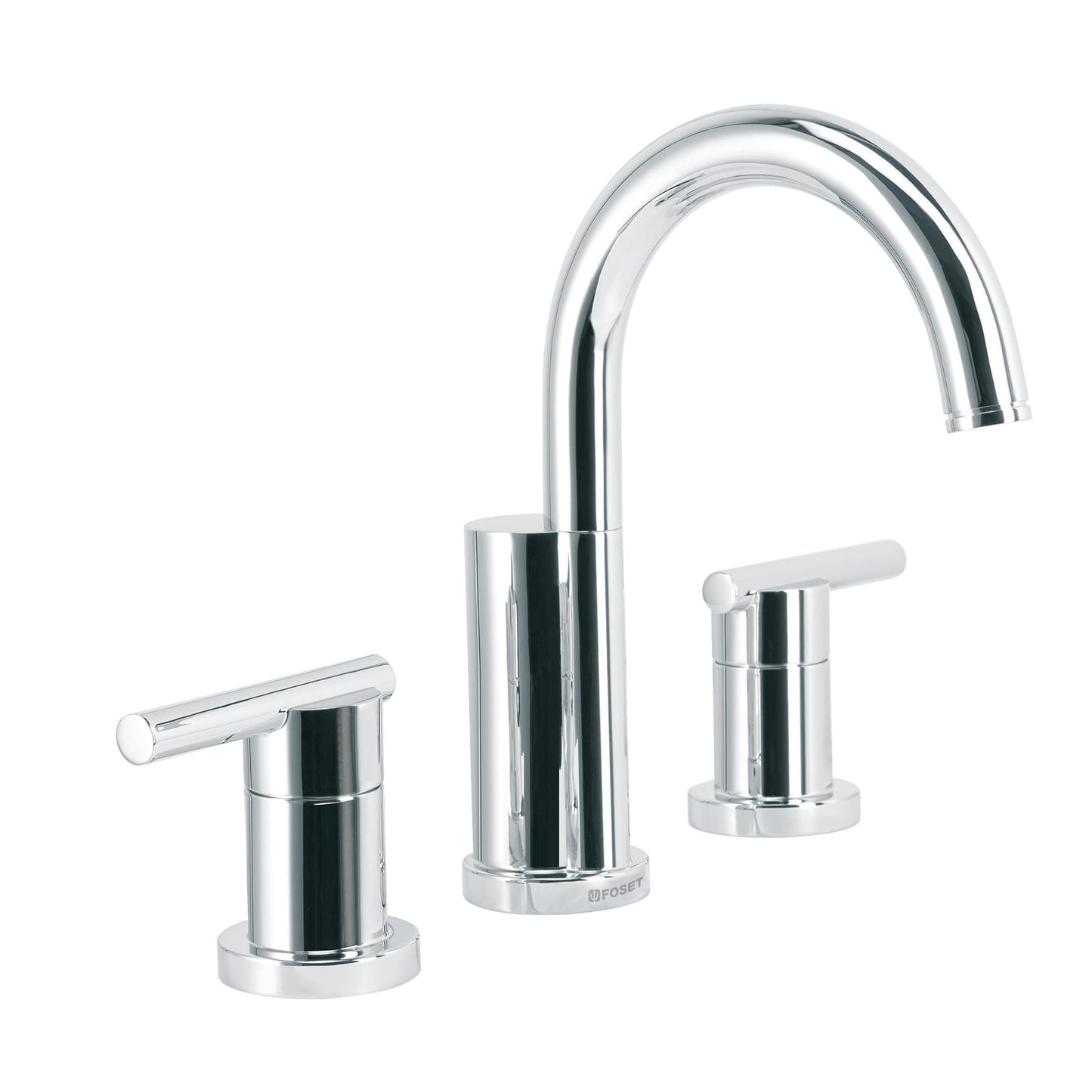Mezcladora cromo para lavabo con taladros separados, Foset 49926