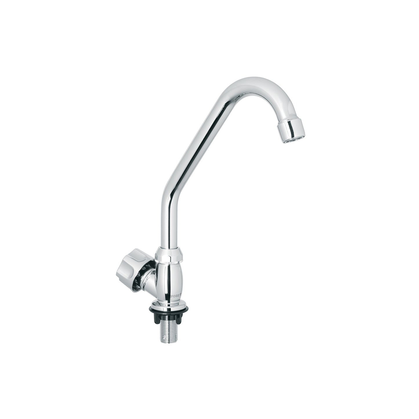 Llave individual fregadero,ABS,cuello corto,hexagonal, BASIC 47379