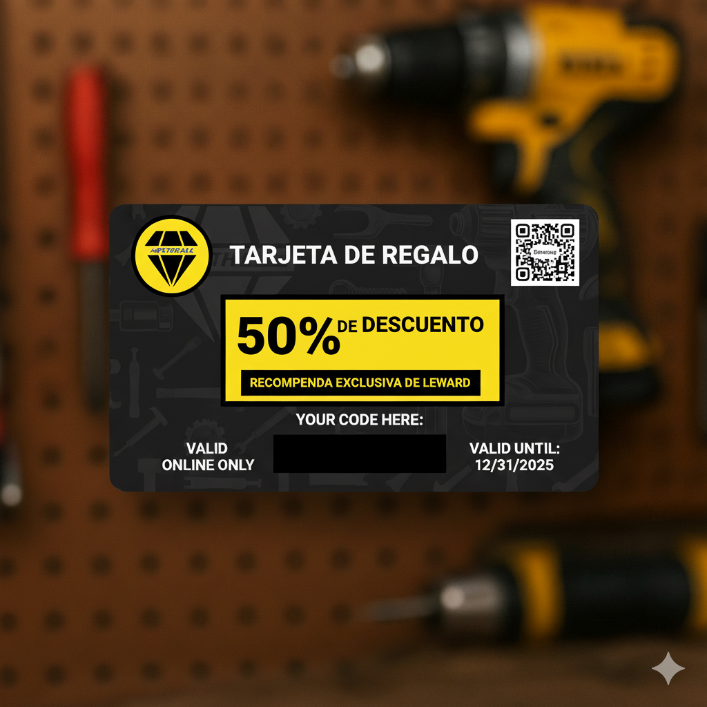 Tarjeta de Regalo Ferreteria MEXTHEALL