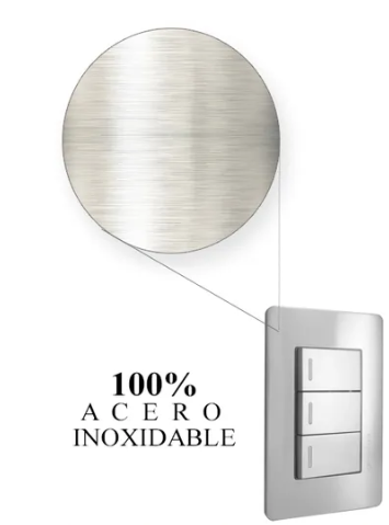 PLACA A5 GRIS CON DIMMER 250W. AL-11-GR