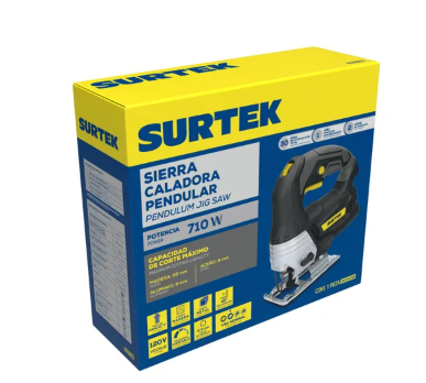 Sierra caladora 40 mm 710 W 120 V, 0 - 3,300 RPM