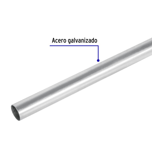 Tubo Conduit 1 1/4" para mufa, pared gruesa (0.9 mm), 1.5 m