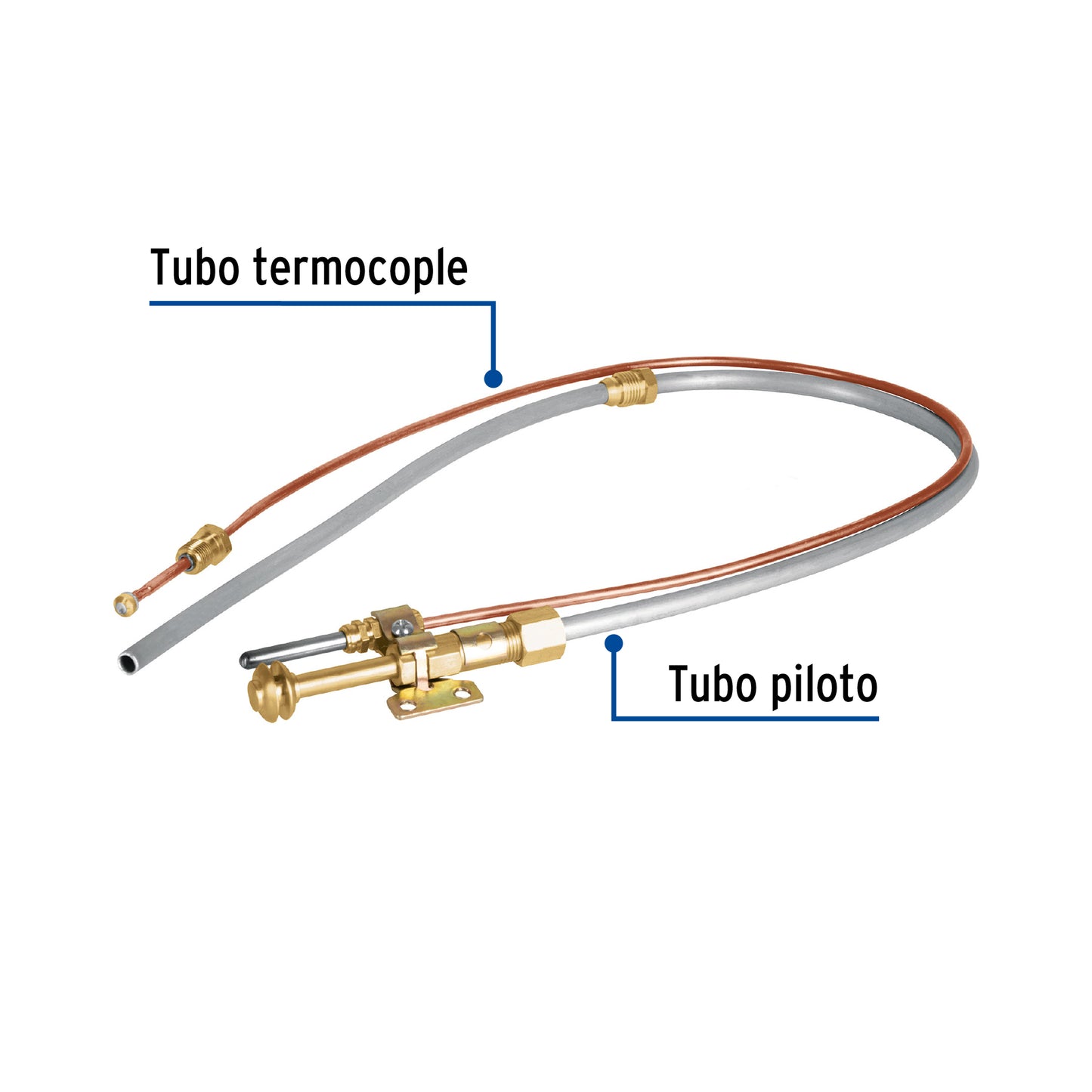 Termopar tipo Greyson, 60 cm, Foset 46147