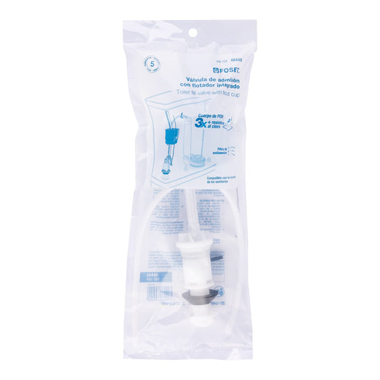 Válvula de llenado c/flotador compacto,regulación con clip 48445