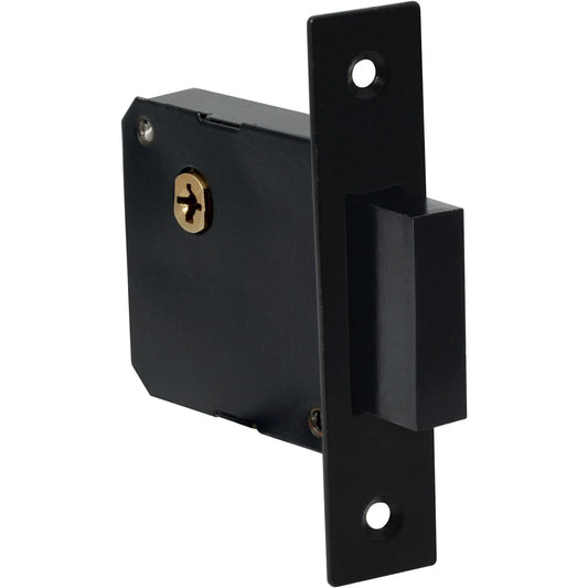 Cerrojo para embutir auxiliar, función doble, níquel satinado, llave tetra, en caja (Copia)