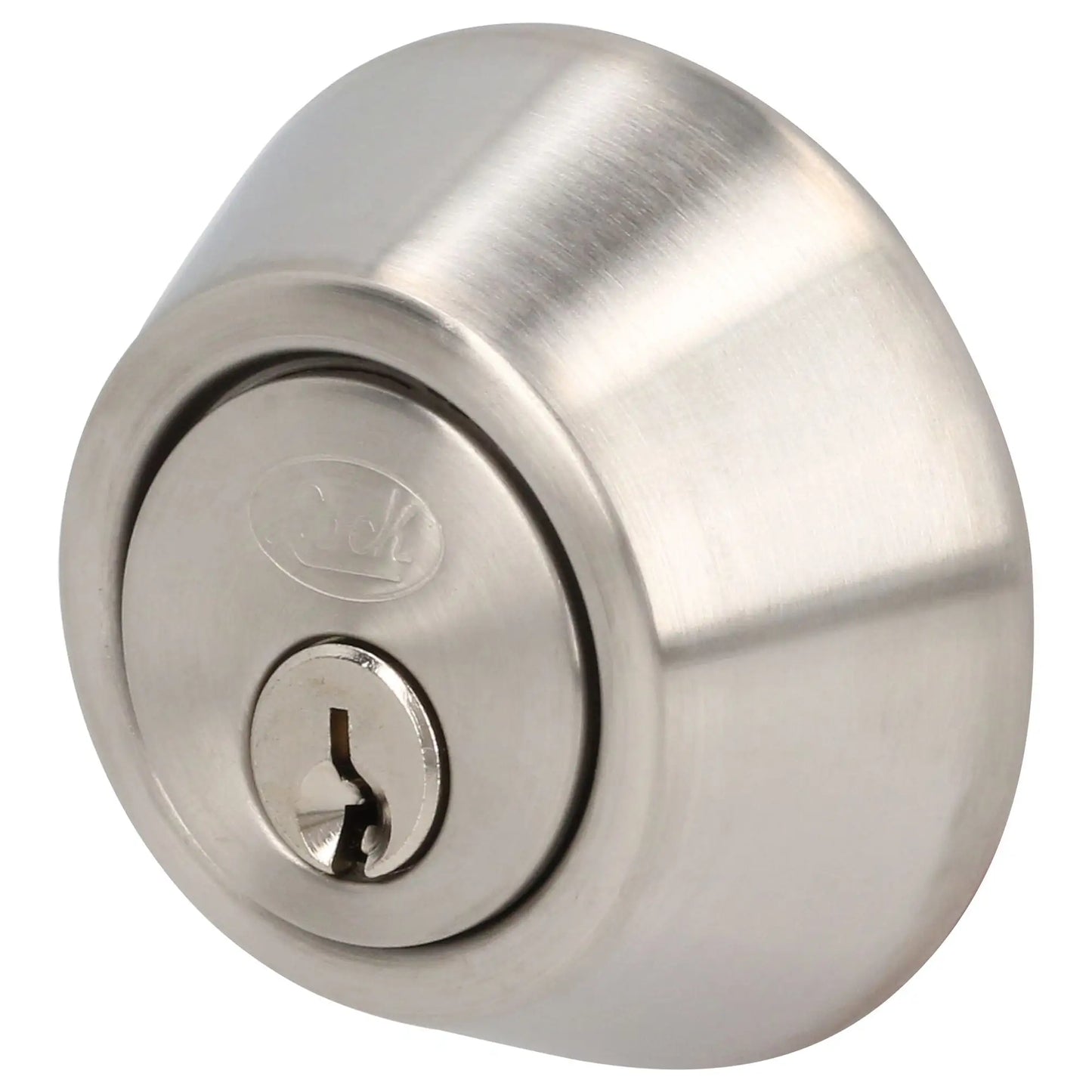 Cerrojo residencial función doble, níquel satinado, llave estándar, blíster