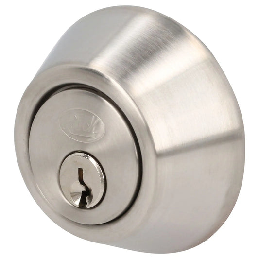 Cerrojo residencial función doble, níquel satinado, llave estándar, blíster