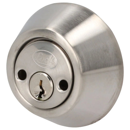 Cerrojo residencial función doble, níquel satinado, llave estándar, blíster