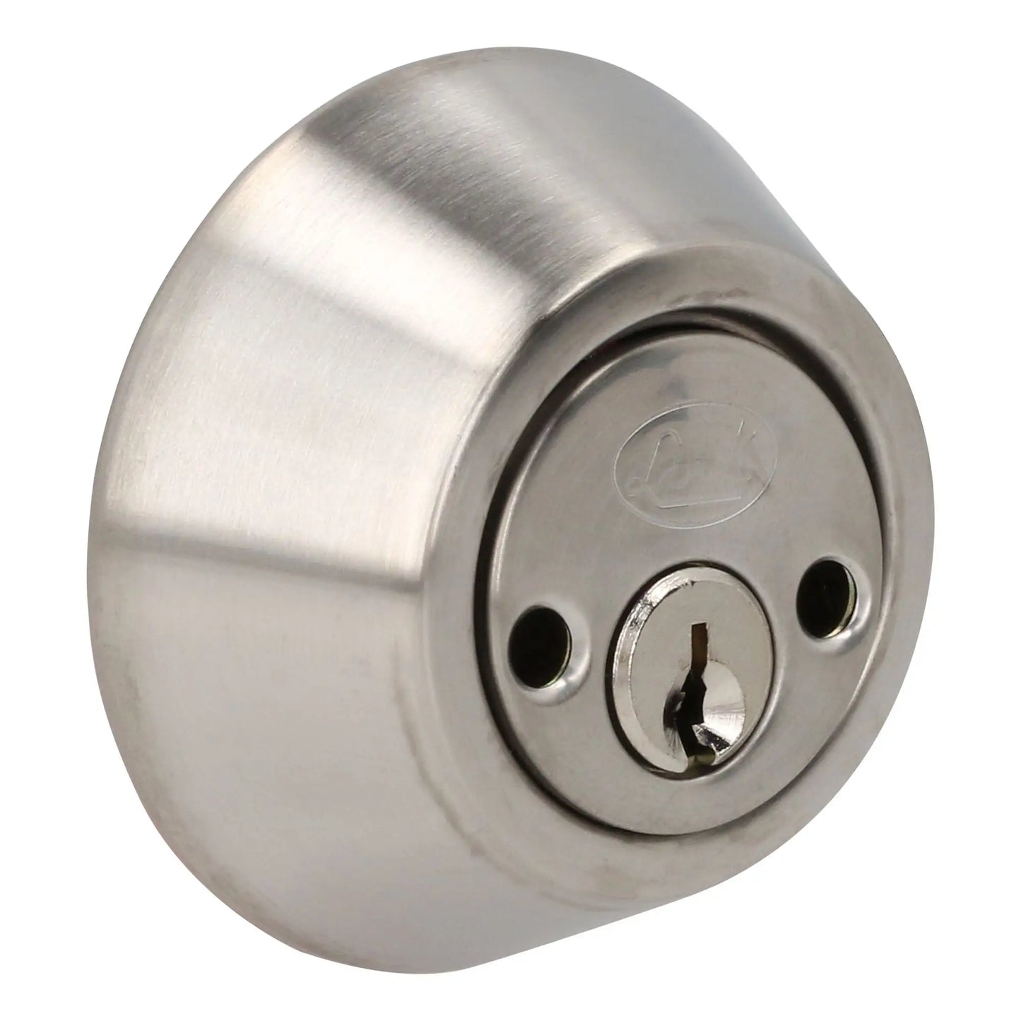 Cerrojo residencial función doble, níquel satinado, llave estándar, blíster