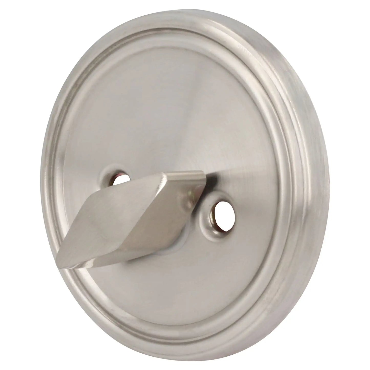 Cerrojo residencial función sencilla, níquel satinado, llave estándar, blíster