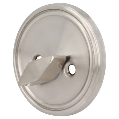 Cerrojo residencial función sencilla, níquel satinado, llave estándar, blíster