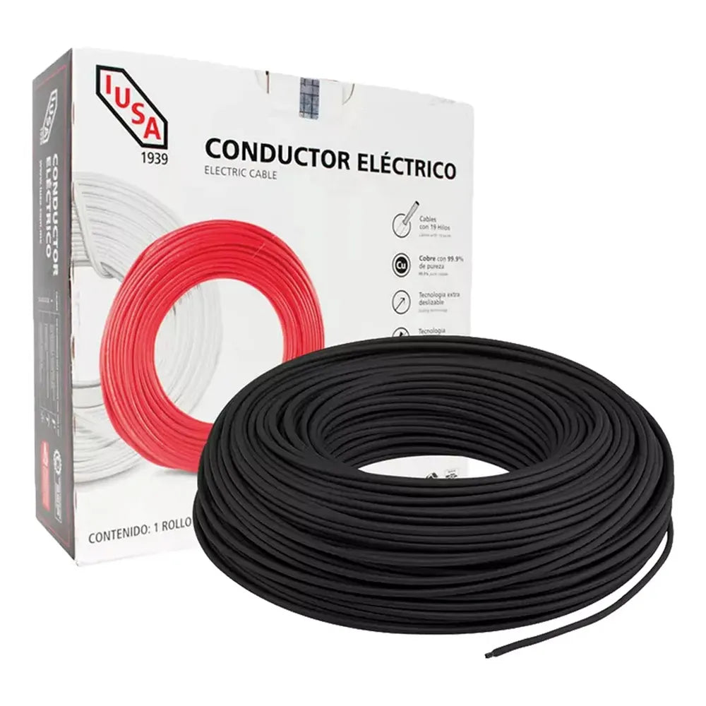 Cable Cobre Thhw-ls # 14 Awg 600v 90° 100mts IUSA