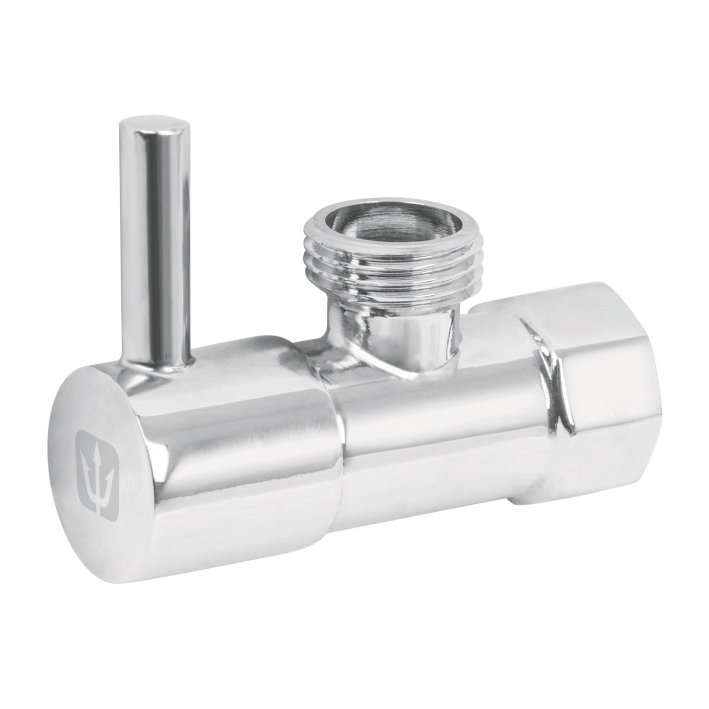 Llave angular, 1/4 vuelta, sin contratuerca, maneral palanca 49114