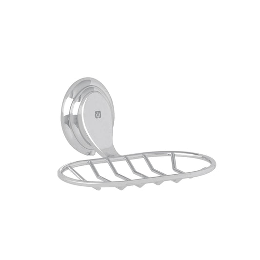 Jabonera metálica cromo, Foset Aqua 45988