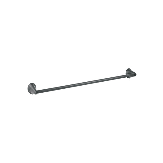 Toallero de barra metálico acabado negro, Foset Aqua 45995