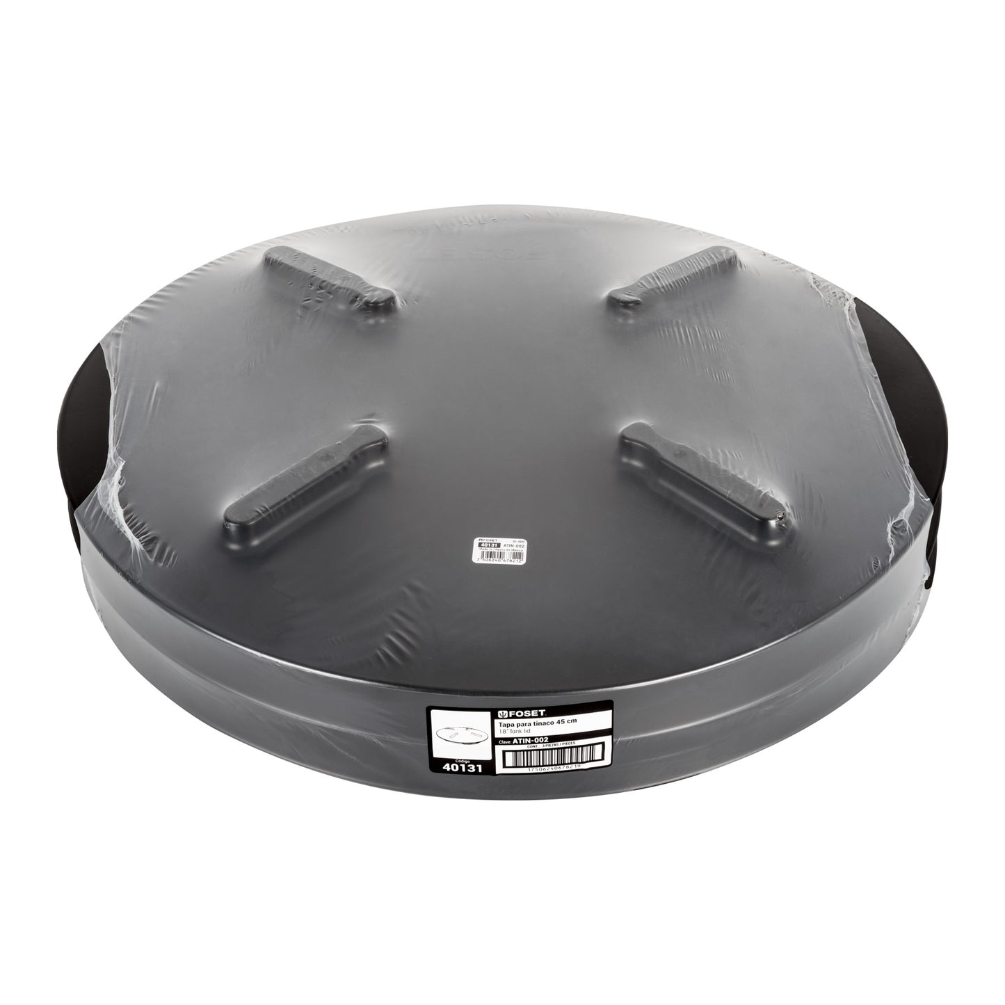 Tapa de 18" con arillo para tinaco, FOSET 40131