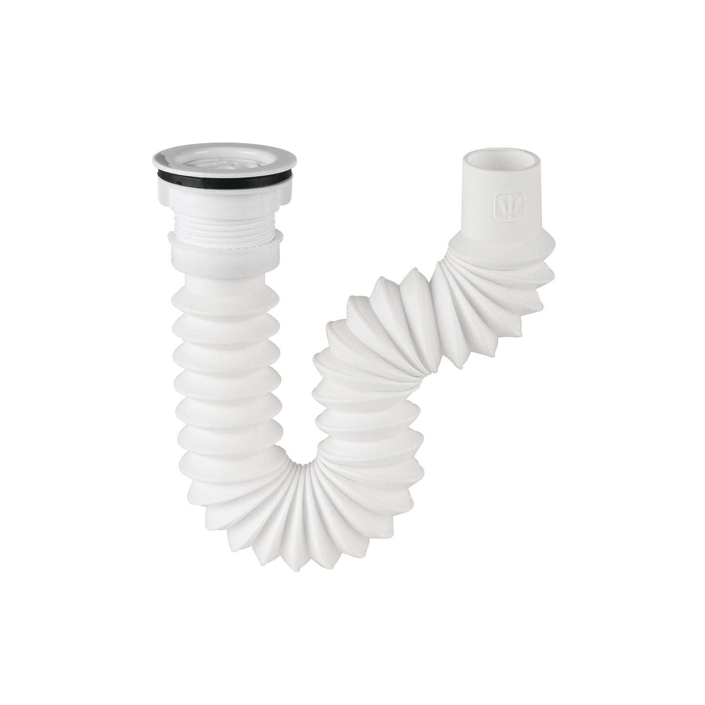 Céspol flexible 1 1/2", contra, polipropileno para fregadero 49370