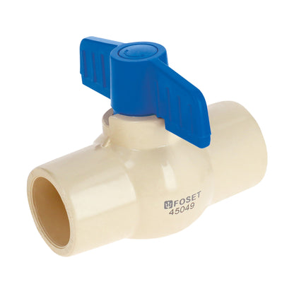 Válvula de esfera de CPVC de 1", FOSET 45049