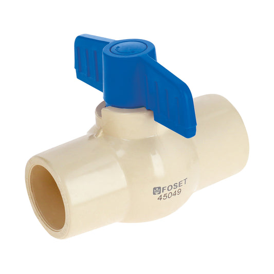 Válvula de esfera de CPVC de 1", FOSET 45049