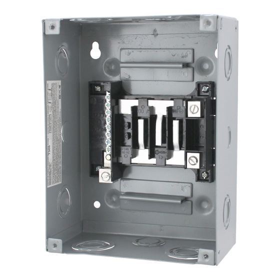 Centro de carga de 6 unidades 100 Amp empotrable CC06E IGESA