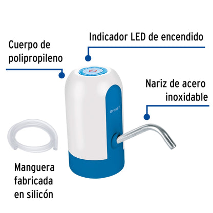 Dispensador eléctrico de agua para garrafón, Foset 47806