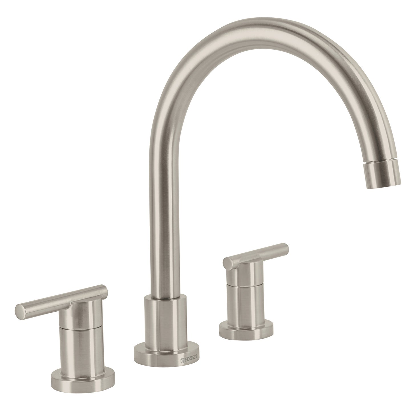 Mezcladora satín cuello alto para fregadero, Foset 49922