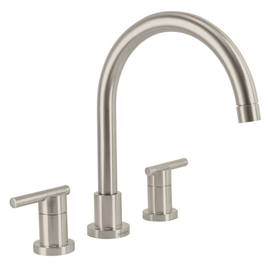 Mezcladora satín cuello alto para fregadero, Foset 49922