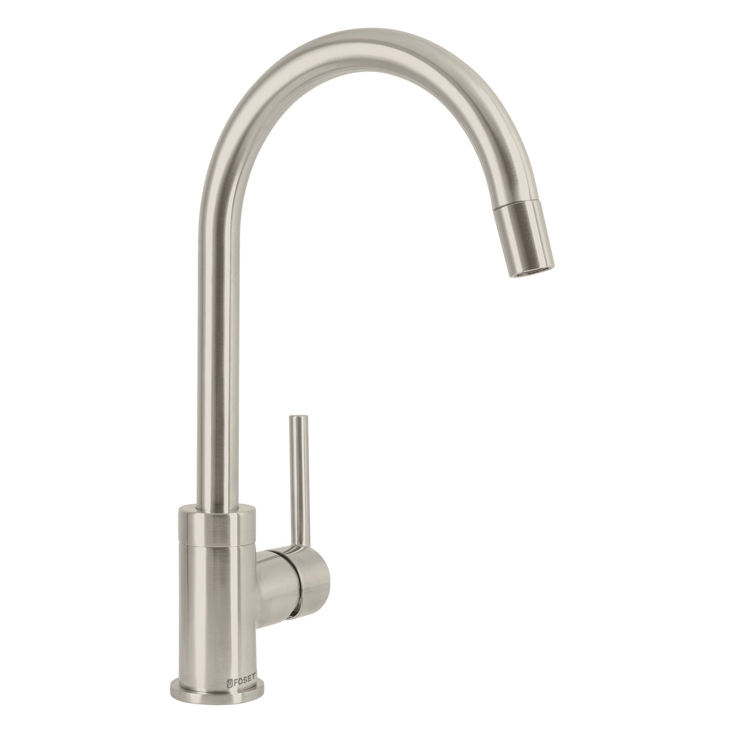 Monomando satín nariz retráctil para fregadero, Foset 49920