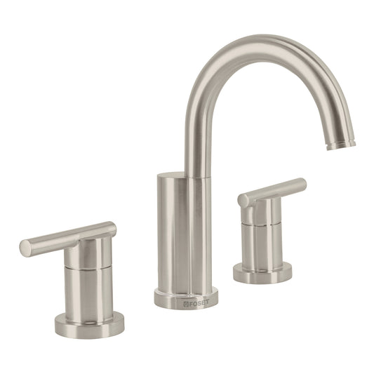 Mezcladora satín para lavabo con taladros separados, Foset 49938