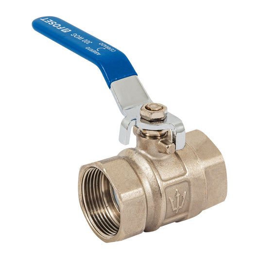 Válvula de esfera de latón, roscable 1-1/4", FOSET 49003