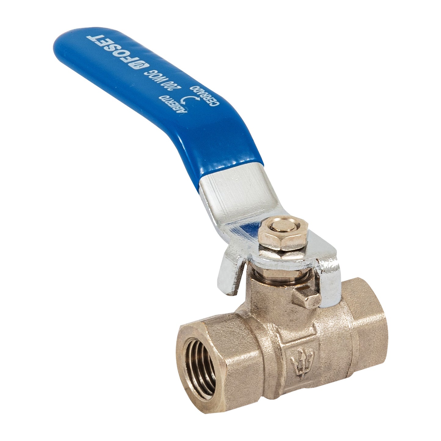 Válvula de esfera de latón, roscable 1/4', Foset 49012