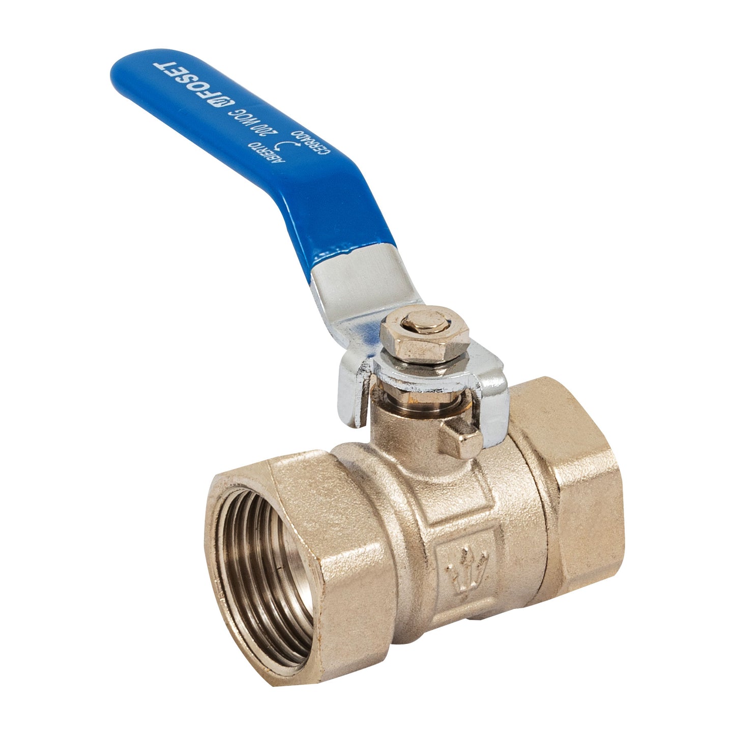 Válvula de esfera de latón, roscable 1", FOSET 49002