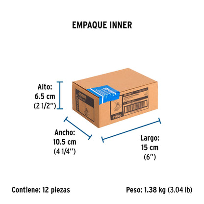 Válvula de esfera de latón, soldable 1/2", FOSET 49006
