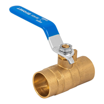 Válvula de esfera de latón, soldable 1", FOSET 49008