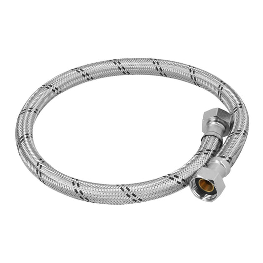 Manguera para boiler, acero inox, 1/2"x3/4", 40 cm, Foset 49131
