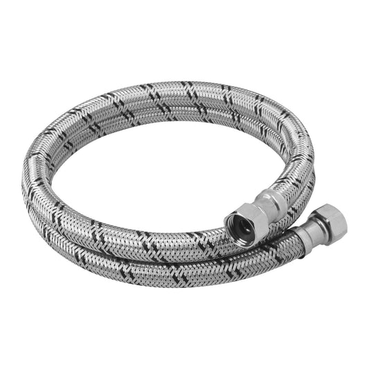 Manguera para boiler, acero inox, 1/2"x1/2", 150 cm, Foset 48968