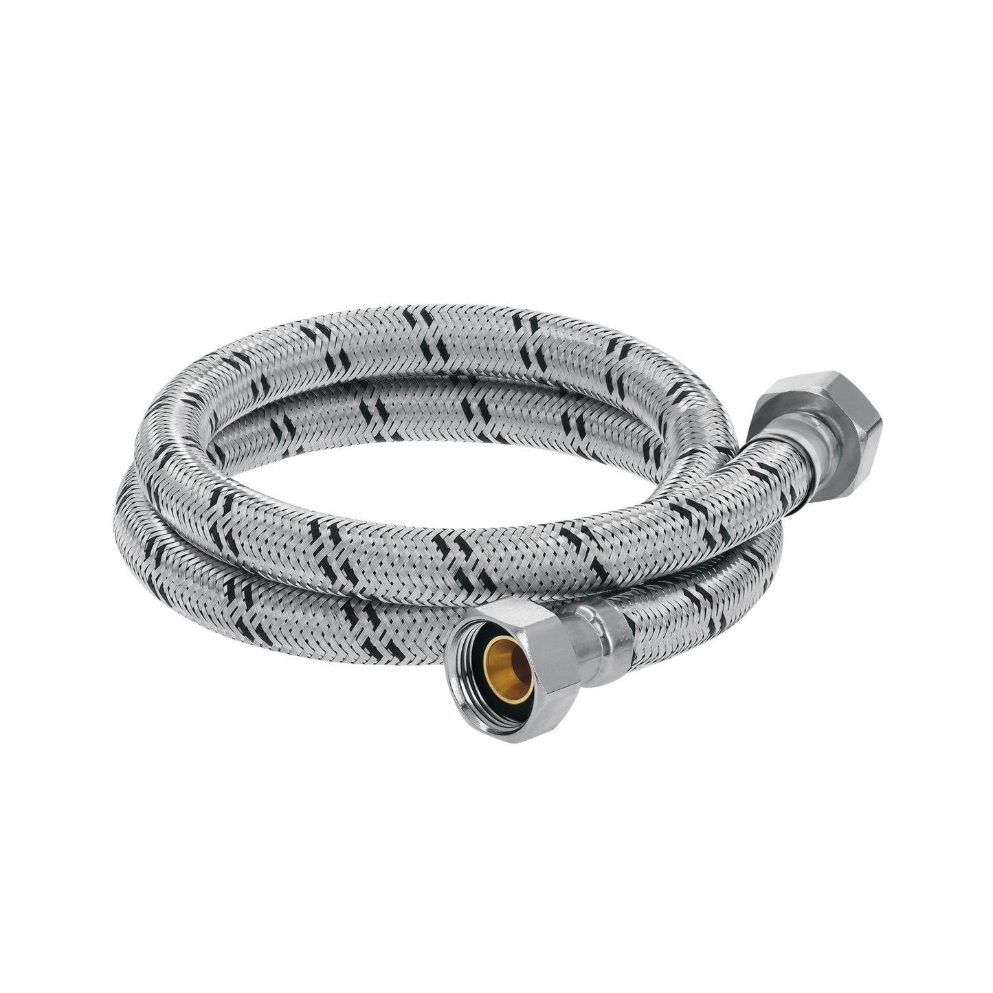 Manguera para boiler, acero inox, 3/4"x3/4", 100 cm, Foset 47427