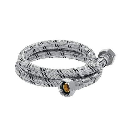 Manguera para boiler, acero inox, 3/4"x3/4", 100 cm, Foset 47427