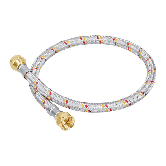 Manguera para gas, aluminio, 3/8", 100 cm, Foset Basic 24061