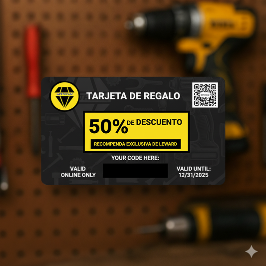 Tarjeta de Regalo Ferreteria MEXTHEALL