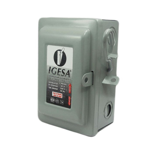Interruptor De Seguridad 2x30amp Igesa