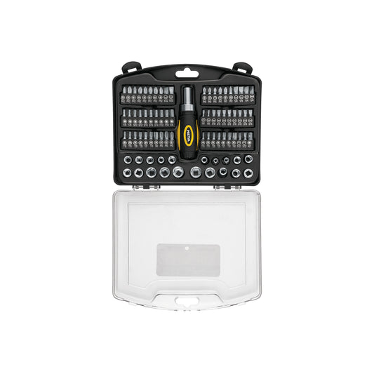 Juego de 81 herramientas 1/4" para mecánico, Pretul 23972
